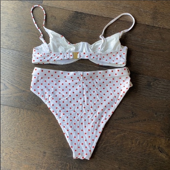 onia x weworewhat polka dot bikini set - Picture 6 of 12